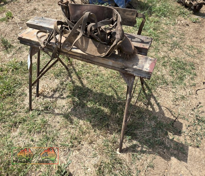 2x Wooden Horses & Leather Harness - photo 6