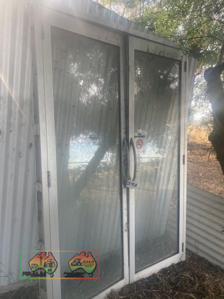 Aluminium Glass Doors (1620 Wide x 2300 High)