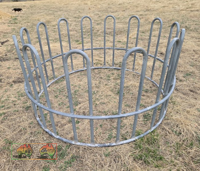 Galv. Hay Ring ~ No rust - photo 3