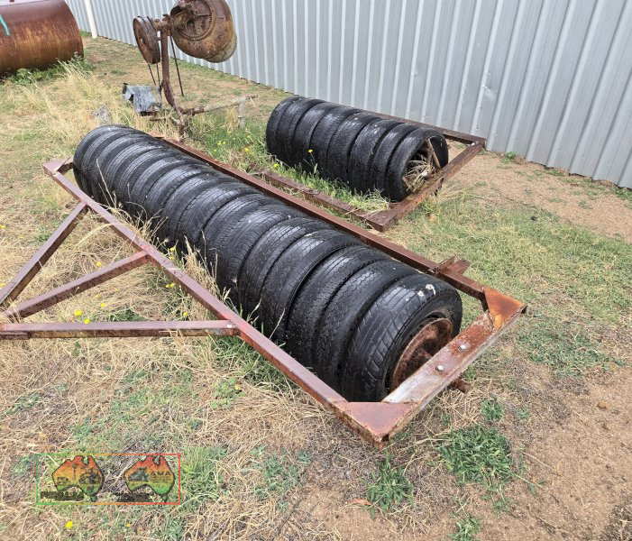 4.4m Rubber Tyre Roller