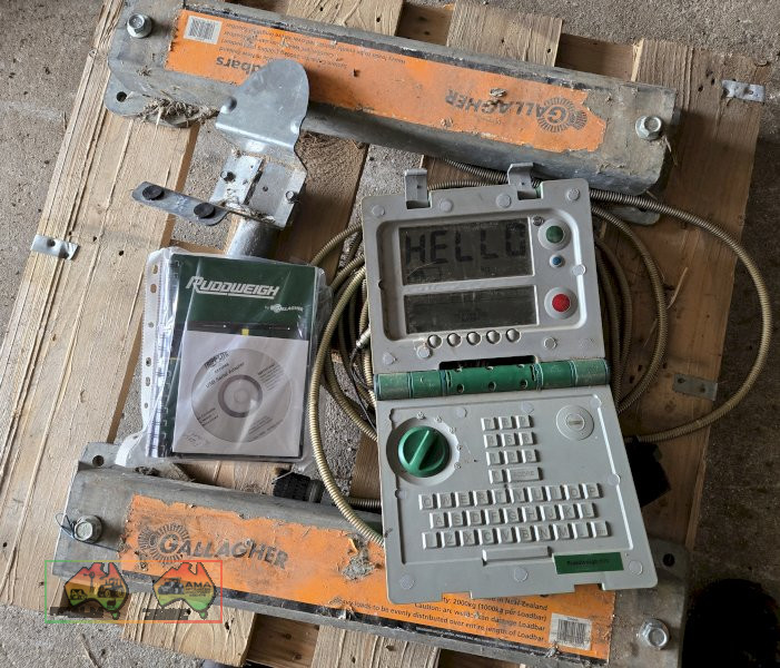 Gallagher 2,000 Kg Weigh Bars with Ruddweigh Computer - photo 2