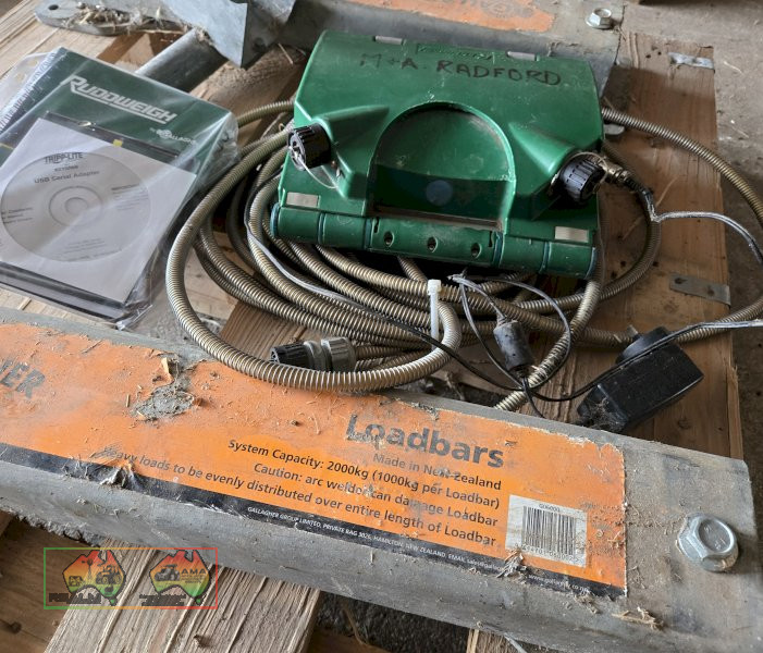 Gallagher 2,000 Kg Weigh Bars with Ruddweigh Computer - photo 4