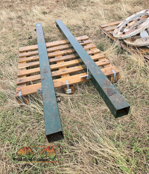 2x Front Gate Posts 100mm RHS x 2.1m