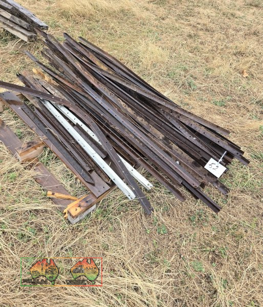 Assorted Steel Star Posts Bent or Damaged - photo 2