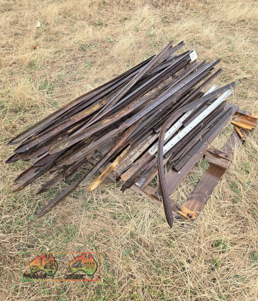 Assorted Steel Star Posts Bent or Damaged - photo 3