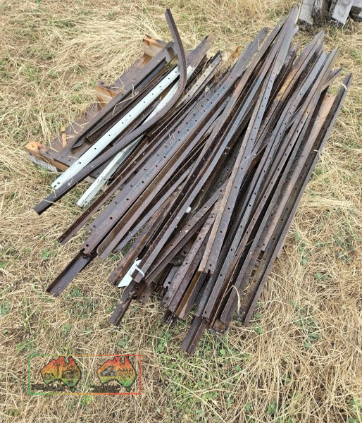 Assorted Steel Star Posts Bent or Damaged