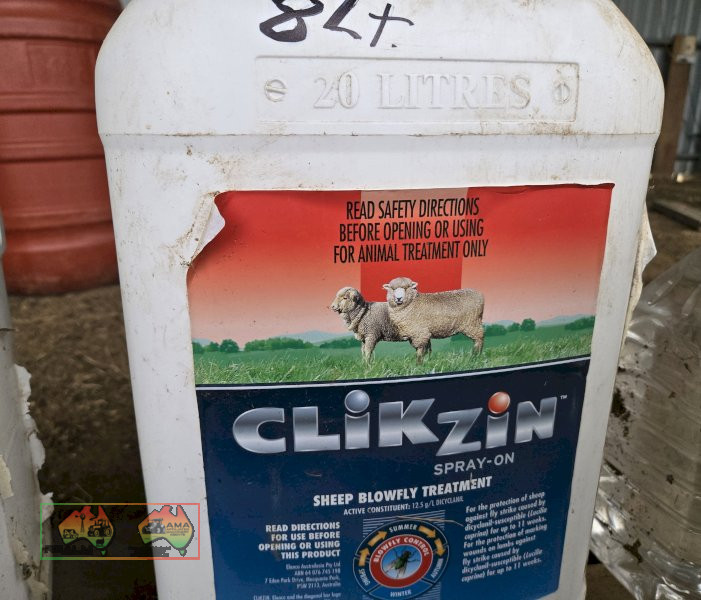 Part Drum 8Lt CLIK-ZIN Blowfly Treatment