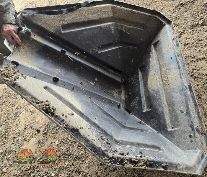 Poly Auger Hopper, Near New Cond.