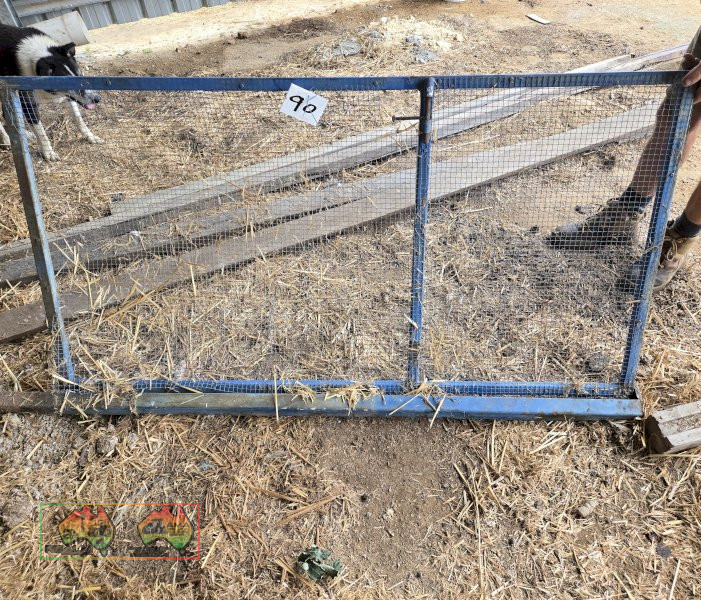 Steel Frame Gate (1.65x860) on Post - photo 3