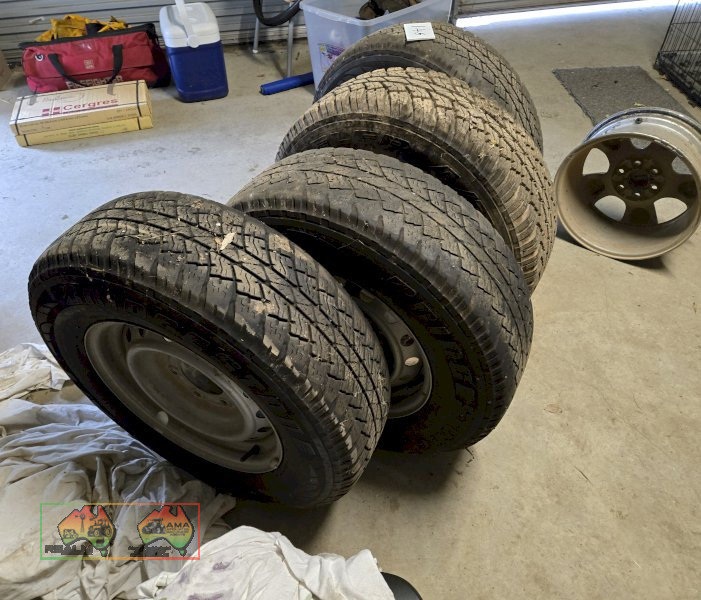 4x D-Max 4x4 Rims & Tyres - photo 6