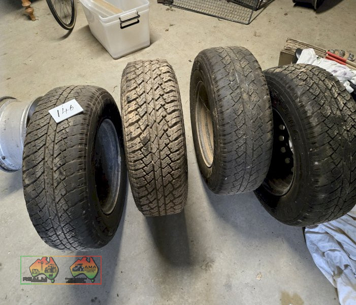 4x D-Max 4x4 Rims & Tyres - photo 3