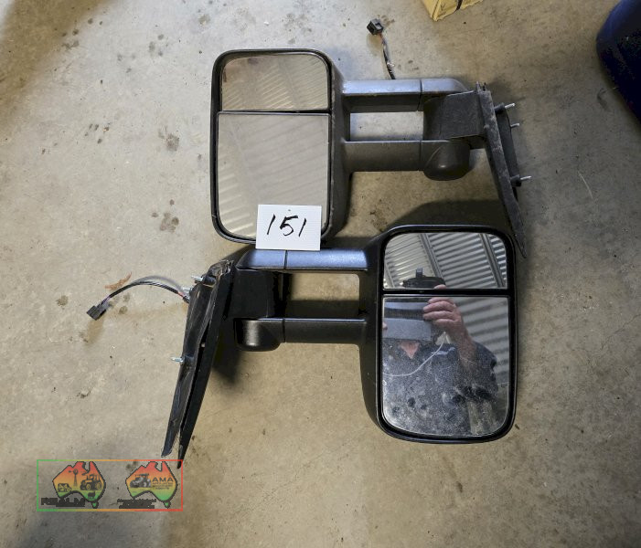 2009 Navara Clearview Towing Mirrors - photo 2