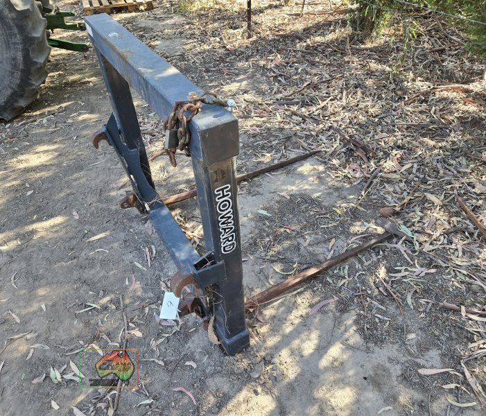 H/duty Howard FEL Hay Forks, Euro Hitch - photo 2