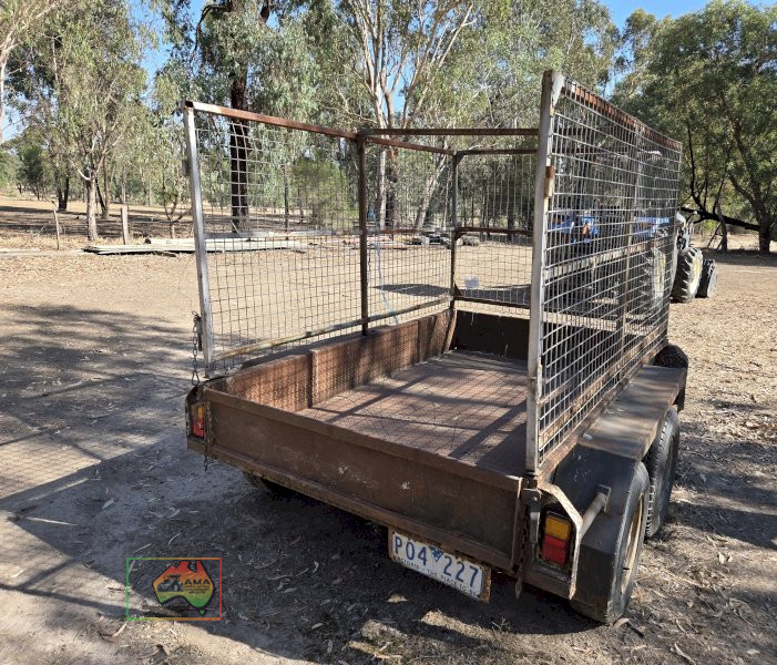2001 LDK Tandem Trailer with Crate - photo 4
