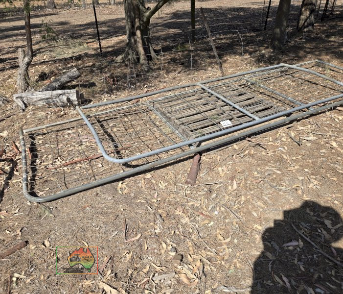 2x Galv. Mesh Gates - photo 3