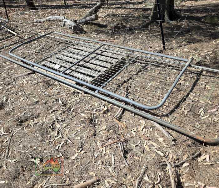 2x Galv. Mesh Gates - photo 2