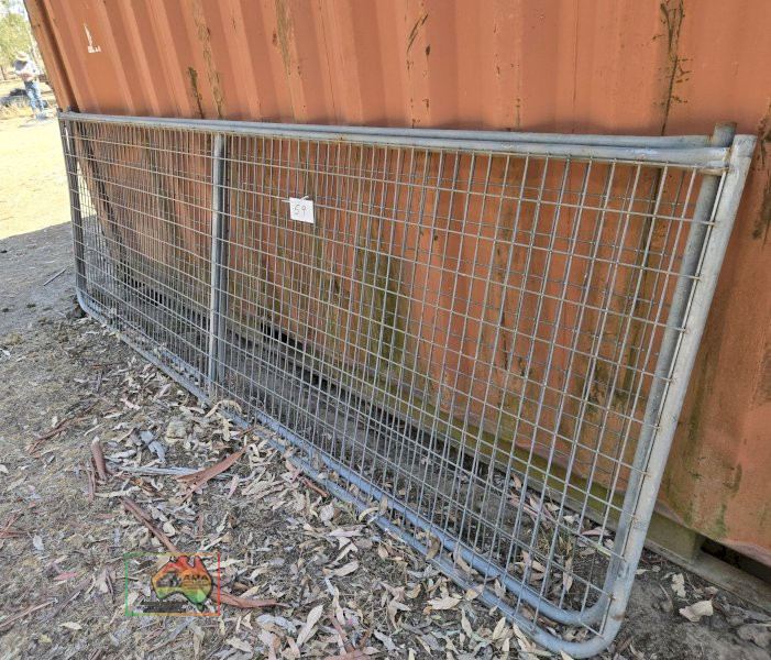 2x 12ft Mesh Gates (Near-New Cond.)