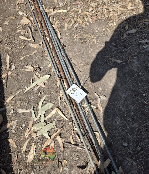 6x 6m lengths of New Threaded Rod.