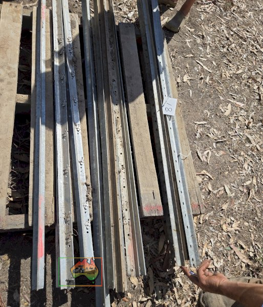 14x New Galv. Star Posts - photo 3