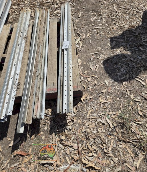 14x New Galv. Star Posts