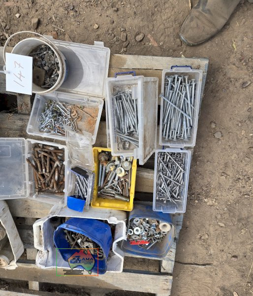Assorted Nuts, Bolts & Screws