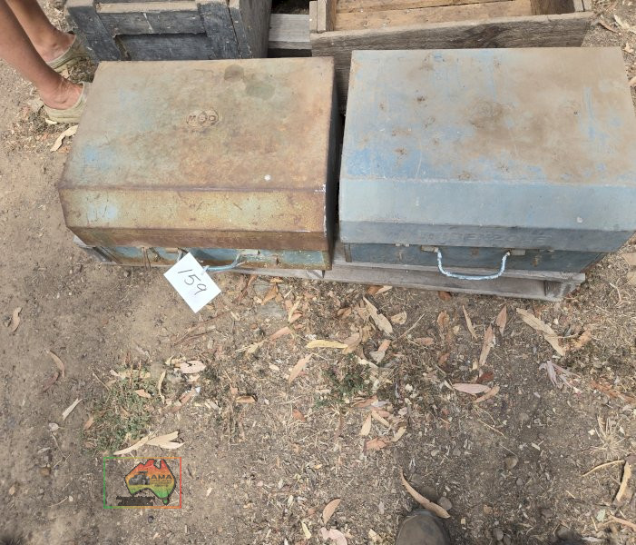 2x MSD Steel Boxes