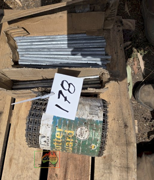 Galv. Fence Post Pins & Gutter Guard. - photo 2