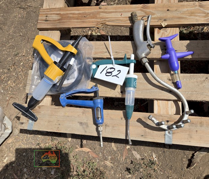 Backlining, Vaccine & Drench Guns