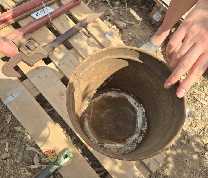 Antique Ampol Fuel Funnel with Lid. - photo 3