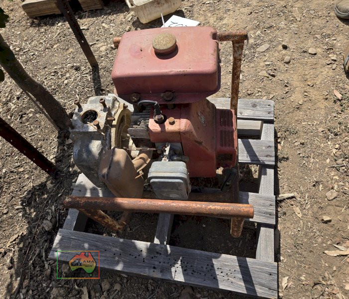 Water Pump with Petrol Engine (Parts)