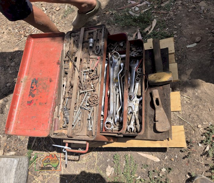 Sidchrome Tool Chest, with Assorted Tools