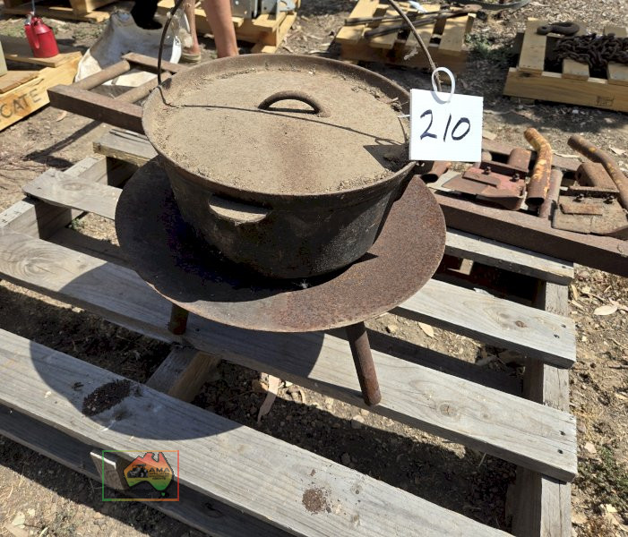 BBQ Plate & Camp Oven