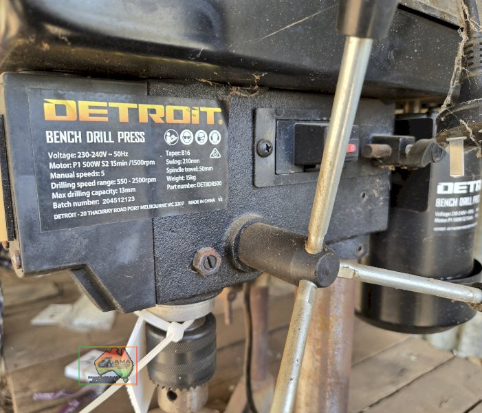 Detroit Electric Drill Press - photo 3