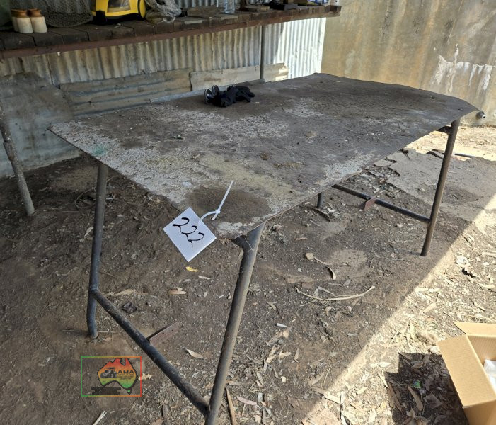 Steel Workshop Table