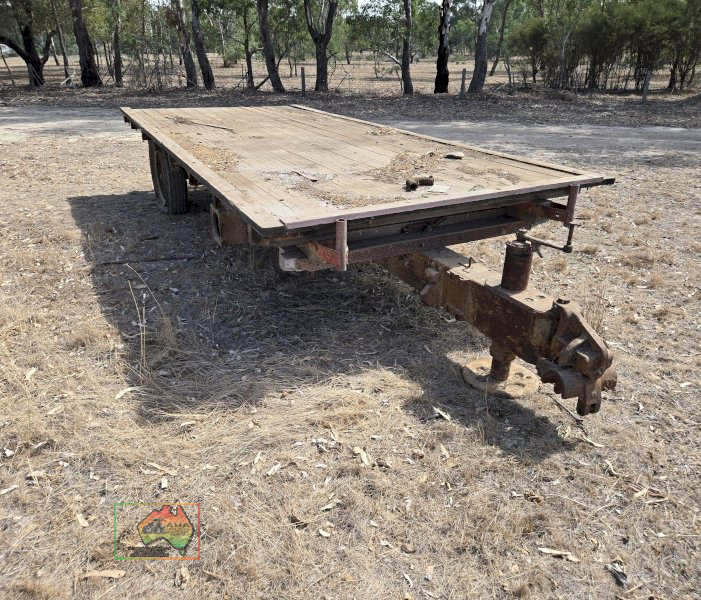 H/duty Flat-Top Farm Trailer - photo 1