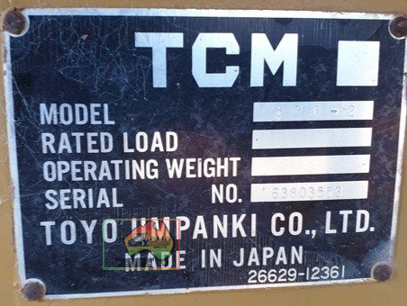 TCM 830-2 Front End Loader - REDUCED - photo 9