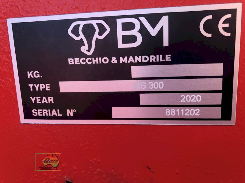 2020 Becchio and Mandrill MS 300 Flail Mulcher (REDUCED) - photo 19