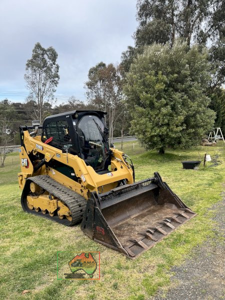 2021 CAT 259D3 Skid Steer with Norm 4-in-1 Tilting Head