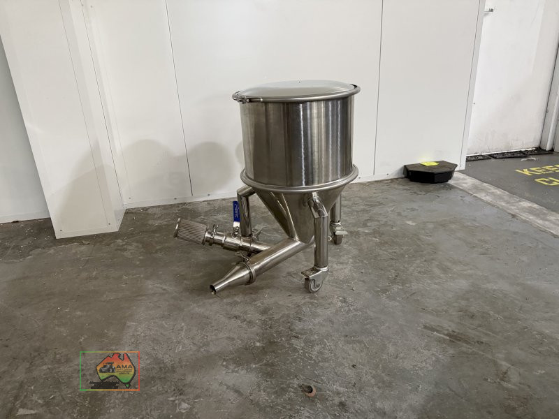 Stainless Receival Can on Trolley