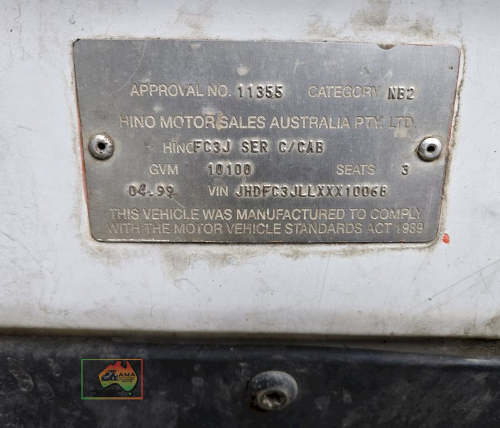1999 Hino FC Tautliner (with RWC) - photo 13
