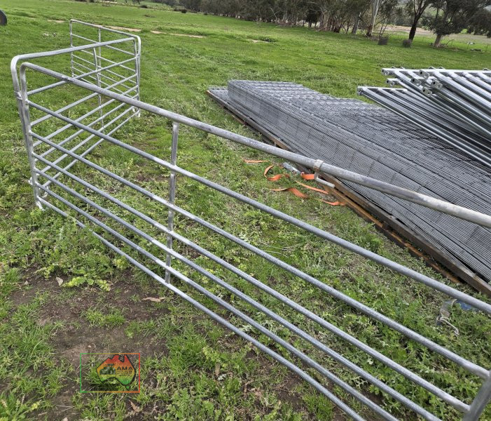 3m Pipe Portable Sheep Yard Panels - photo 4