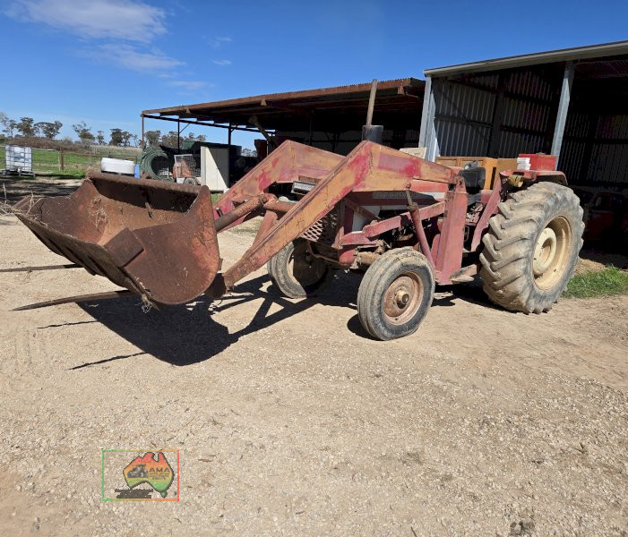 IH 674 Tractor with FEL