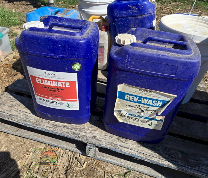 Assorted Dairy Cleaning Chemicals - photo 2