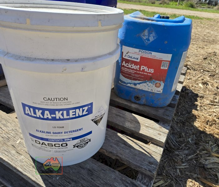Assorted Dairy Cleaning Chemicals - photo 3