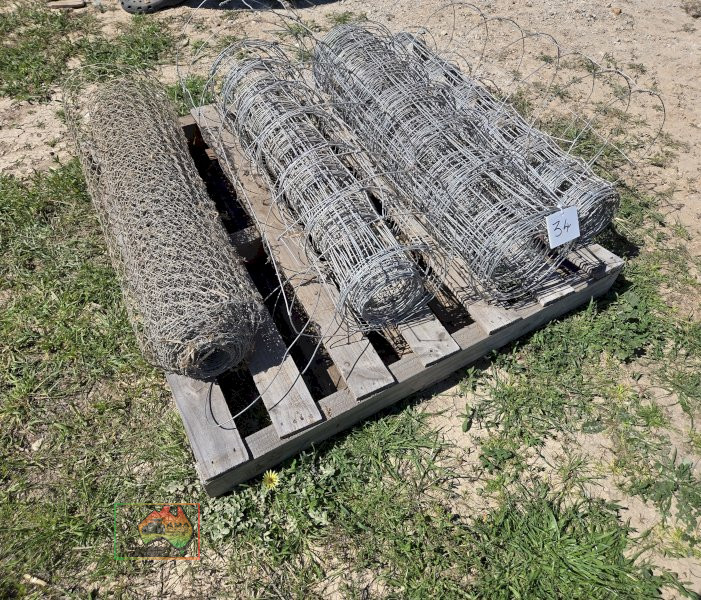 Assorted Fabricated Fence Wire