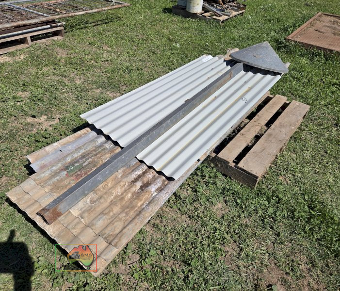 Used Corrugated Iron & Silo Cap