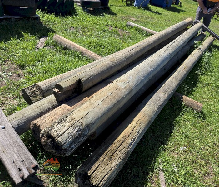 13x Treated Pine Shed Pole 16ft - photo 2