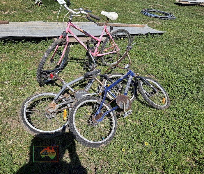 2x Mongoose & 1x Repco Bikes