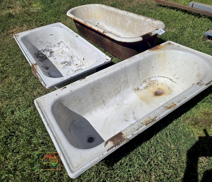 3x Bath Tub Troughs - photo 2