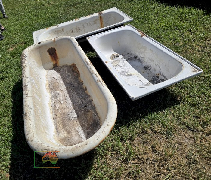 3x Bath Tub Troughs - photo 3